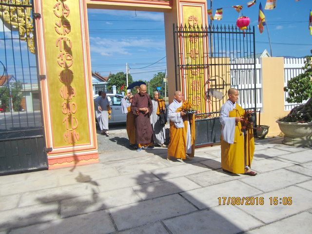 Ni giới thị xã Ninh Hòa - Lễ tạ pháp An cư kiết hạ