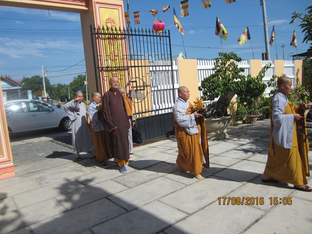 Ni giới thị xã Ninh Hòa - Lễ tạ pháp An cư kiết hạ