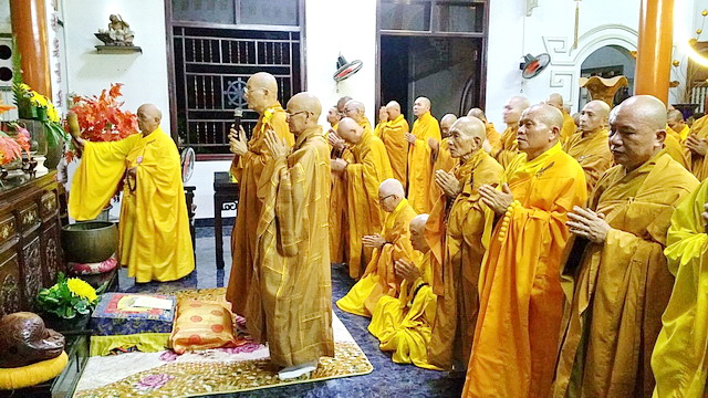 Phật giáo thị xã Ninh Hòa tổ chức bế giảng An cư kiết hạ