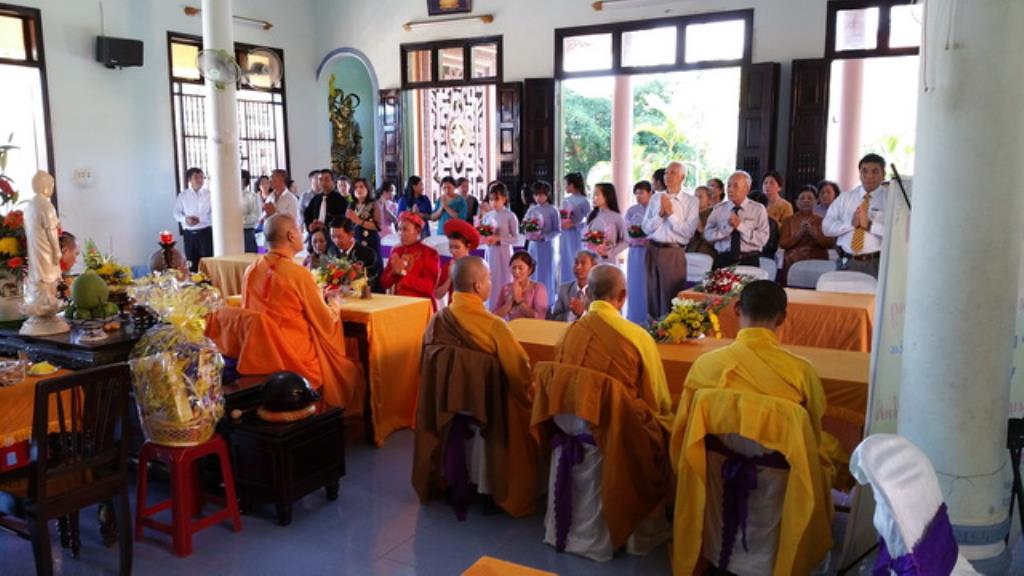 Chùa Đức Hòa tổ chức lễ hằng thuận