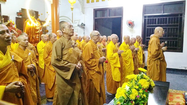 Phật giáo thị xã Ninh Hòa tổ chức bế giảng An cư kiết hạ