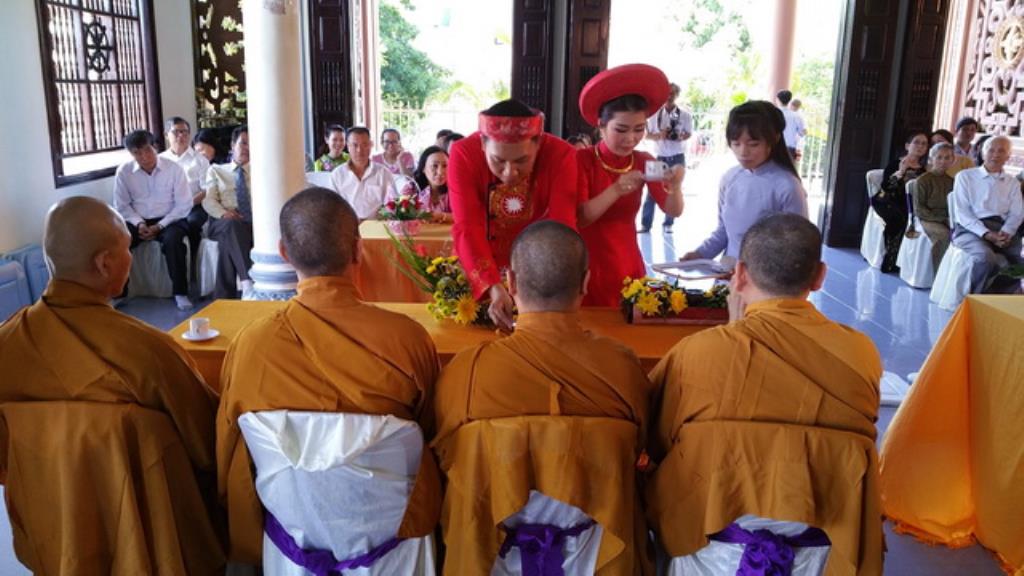 Chùa Đức Hòa tổ chức lễ hằng thuận