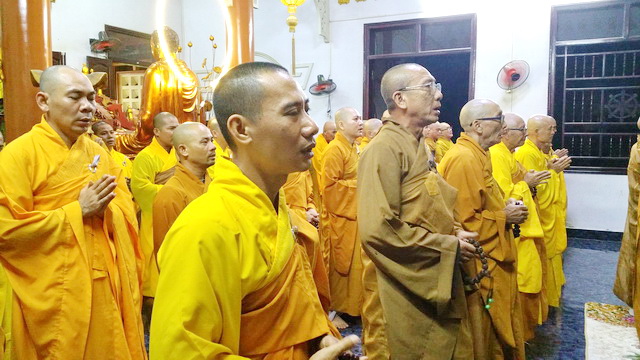 Phật giáo thị xã Ninh Hòa tổ chức bế giảng An cư kiết hạ