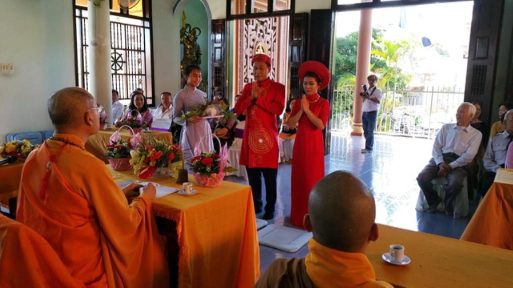 Chùa Đức Hòa tổ chức lễ hằng thuận