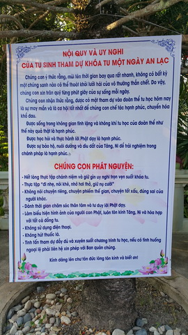 Khánh Hòa: Khóa tu Một ngày an lạc lần II