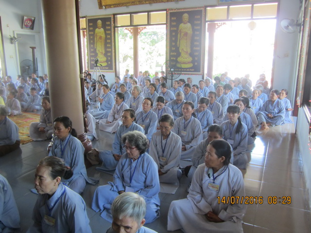 Khánh Hòa: Khóa tu Một ngày an lạc lần II