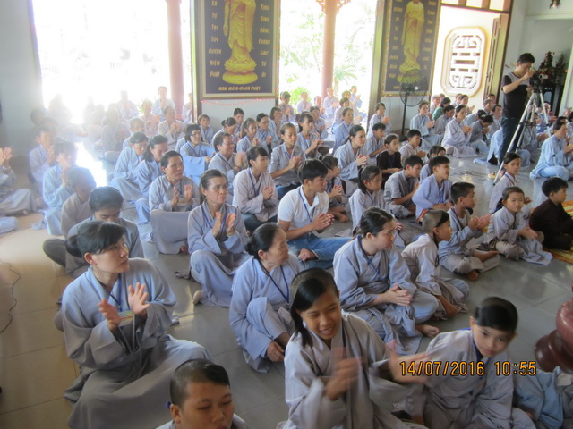 Khánh Hòa: Khóa tu Một ngày an lạc lần II