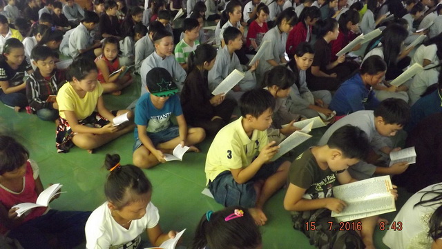 Chùa Linh Sơn Pháp Ấn tổ chức khóa tu mùa hè lần 8