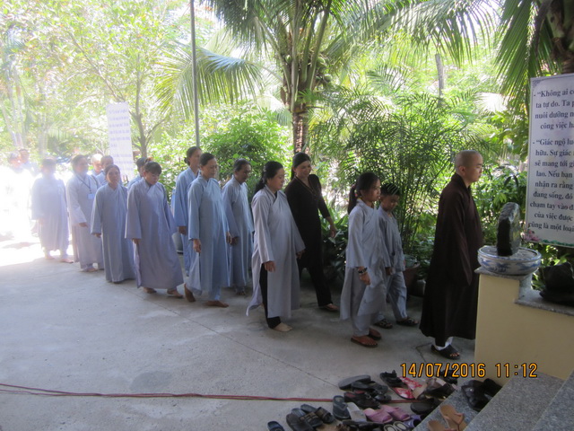 Khánh Hòa: Khóa tu Một ngày an lạc lần II