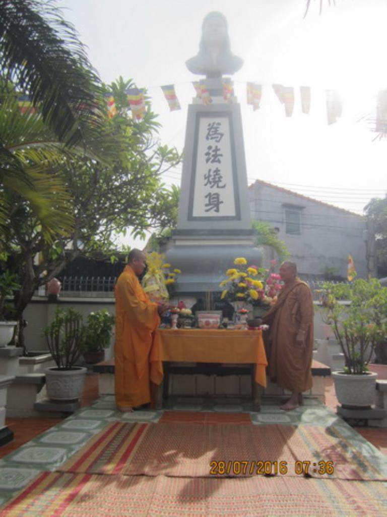 Lễ tưởng niệm Thánh tử đạo Thích nữ Diệu Quang