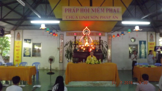 Chùa Linh Sơn Pháp Ấn tổ chức khóa tu mùa hè lần 8