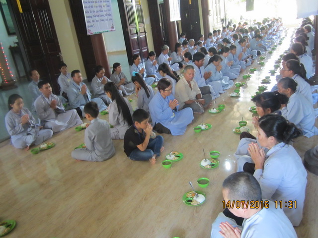 Khánh Hòa: Khóa tu Một ngày an lạc lần II