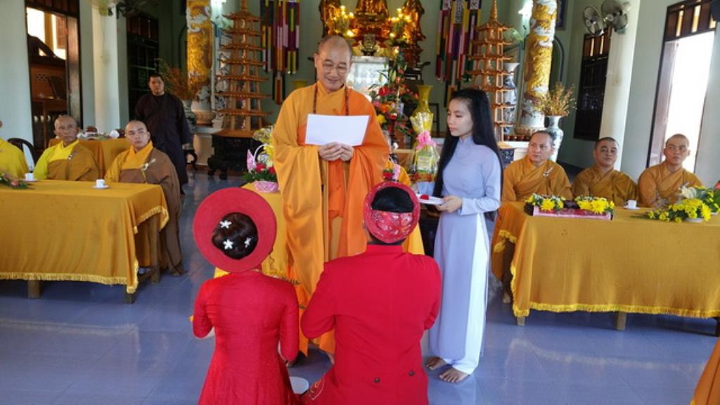 Chùa Đức Hòa tổ chức lễ hằng thuận