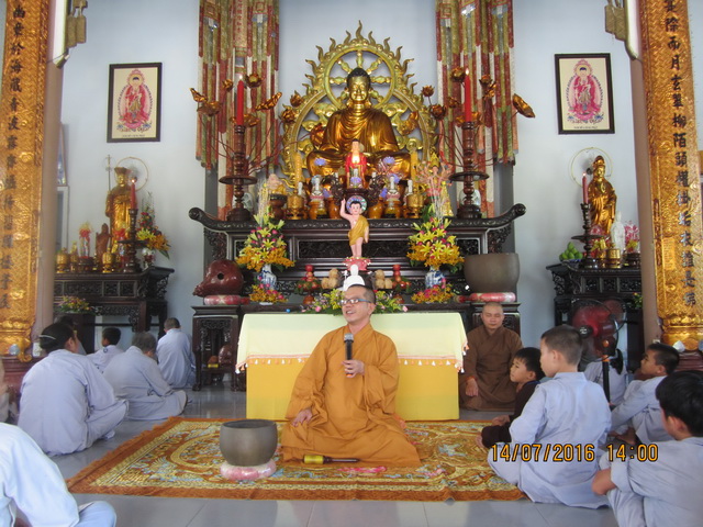 Khánh Hòa: Khóa tu Một ngày an lạc lần II