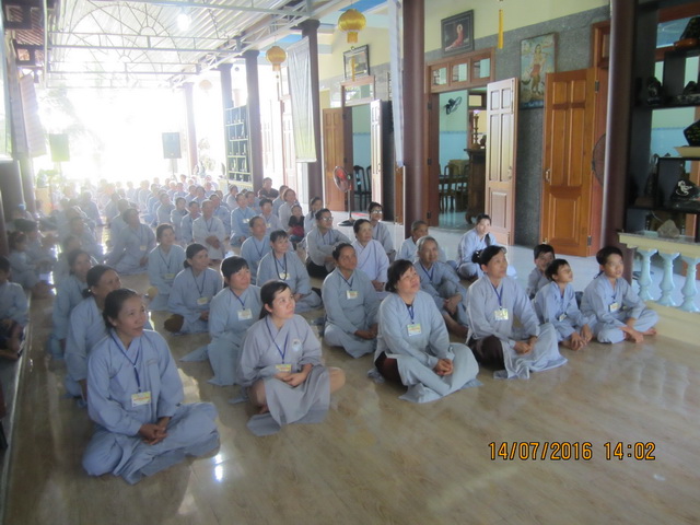 Khánh Hòa: Khóa tu Một ngày an lạc lần II