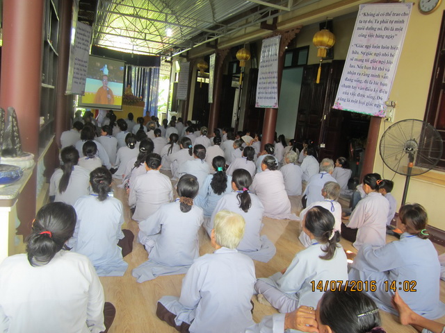 Khánh Hòa: Khóa tu Một ngày an lạc lần II