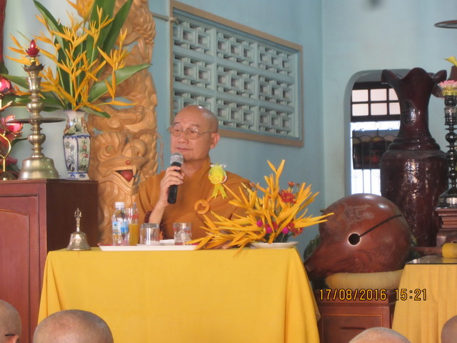 Ni giới thị xã Ninh Hòa - Lễ tạ pháp An cư kiết hạ