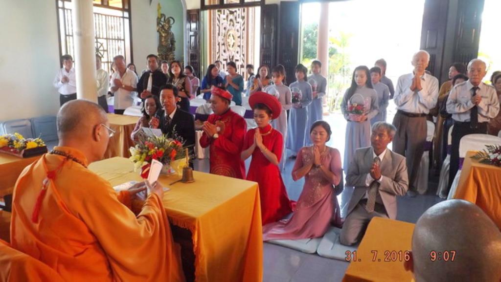 Chùa Đức Hòa tổ chức lễ hằng thuận