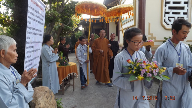 Khánh Hòa: Khóa tu Một ngày an lạc lần II