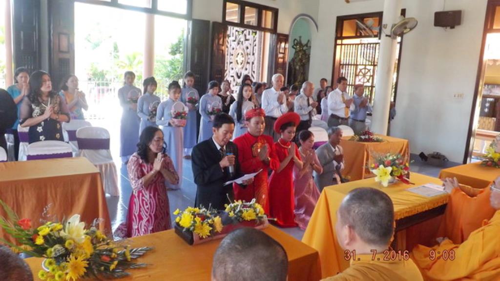 Chùa Đức Hòa tổ chức lễ hằng thuận
