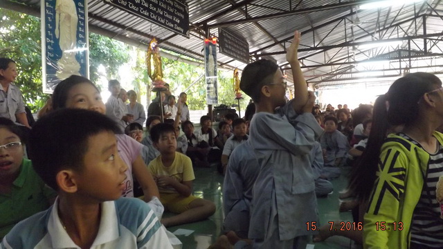 Chùa Linh Sơn Pháp Ấn tổ chức khóa tu mùa hè lần 8