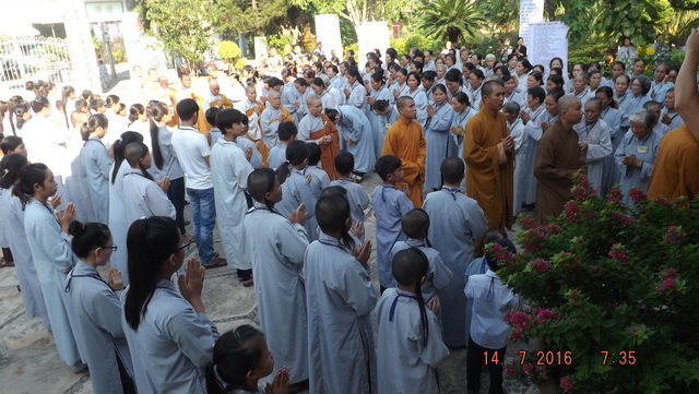 Khánh Hòa: Khóa tu Một ngày an lạc lần II