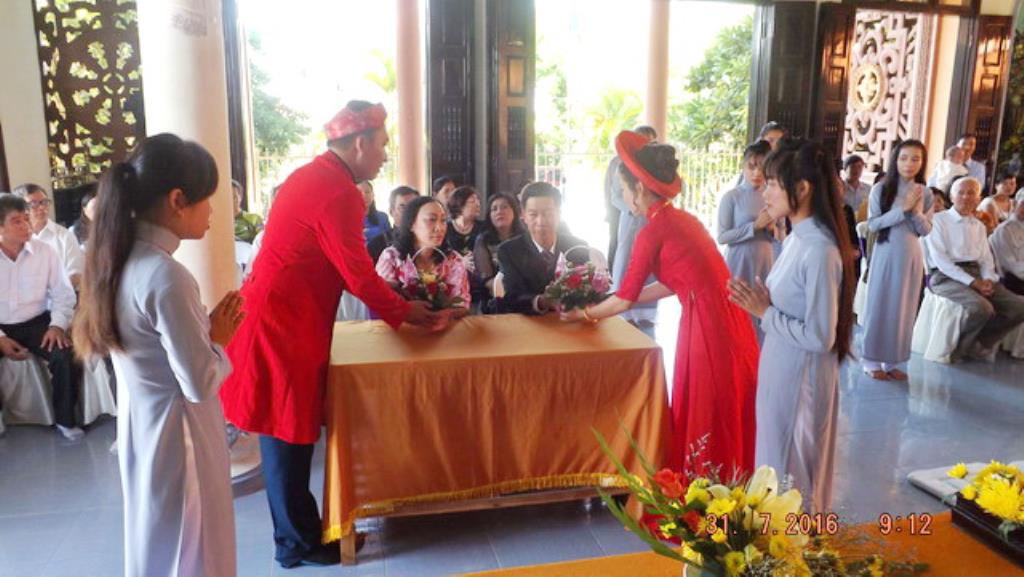Chùa Đức Hòa tổ chức lễ hằng thuận