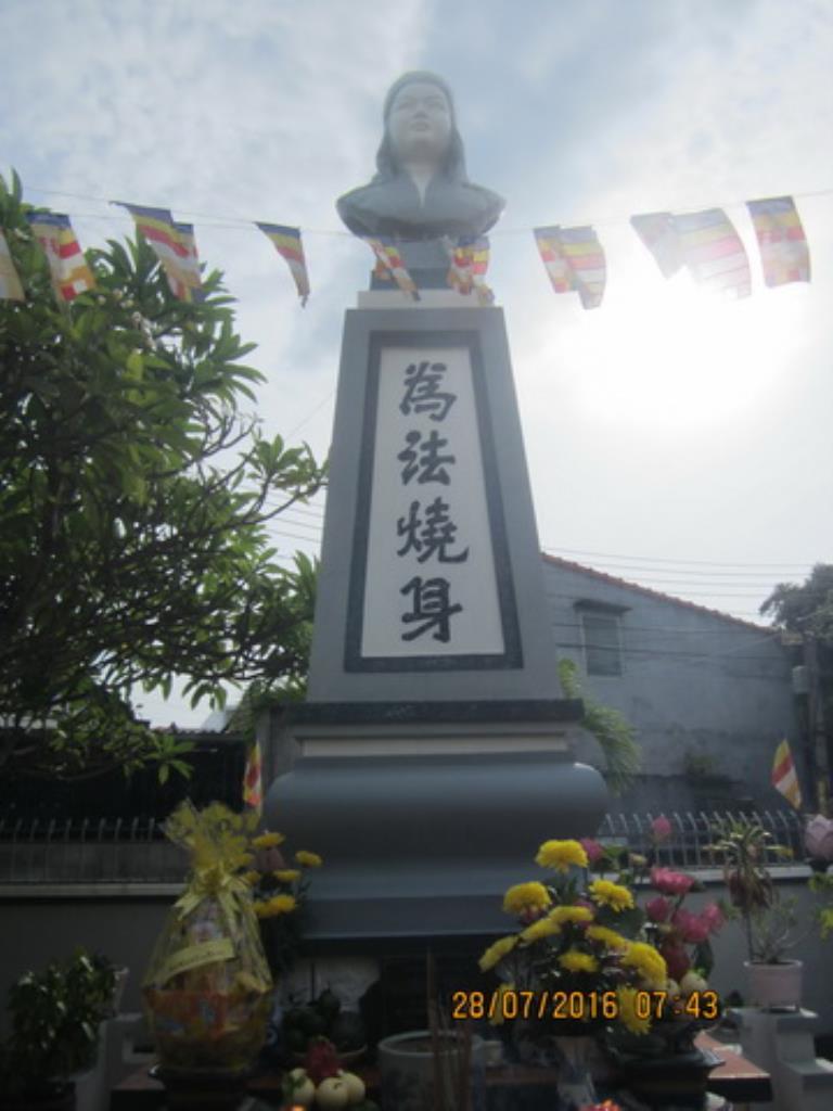 Lễ tưởng niệm Thánh tử đạo Thích nữ Diệu Quang