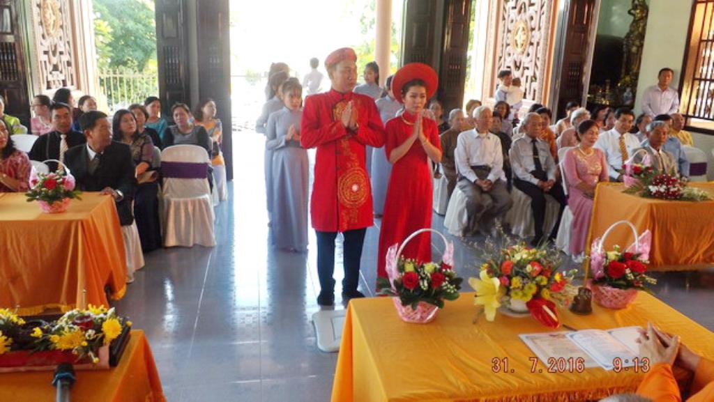 Chùa Đức Hòa tổ chức lễ hằng thuận