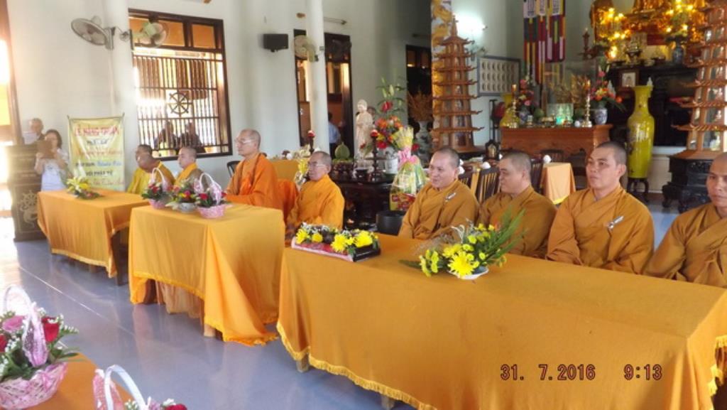 Chùa Đức Hòa tổ chức lễ hằng thuận