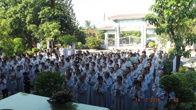 Khánh Hòa: Khóa tu Một ngày an lạc lần II