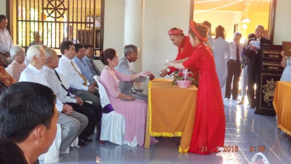 Chùa Đức Hòa tổ chức lễ hằng thuận