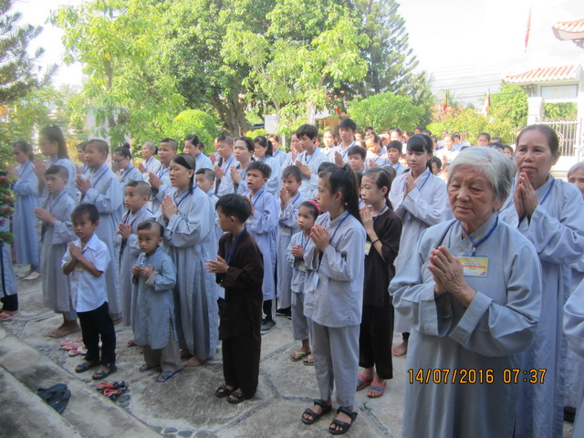 Khánh Hòa: Khóa tu Một ngày an lạc lần II