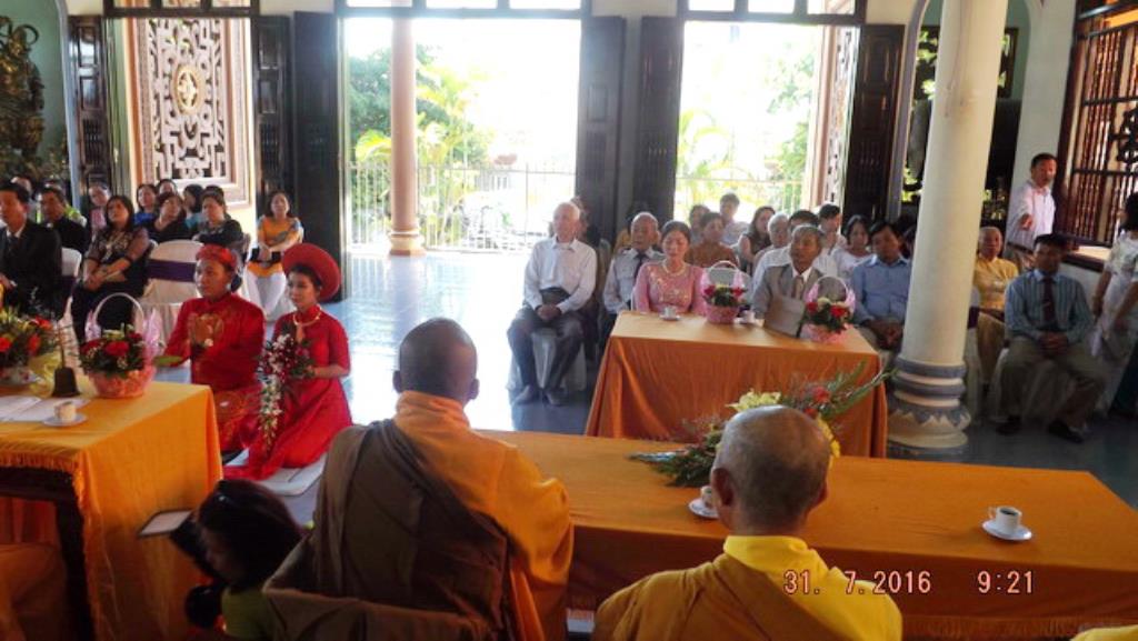 Chùa Đức Hòa tổ chức lễ hằng thuận