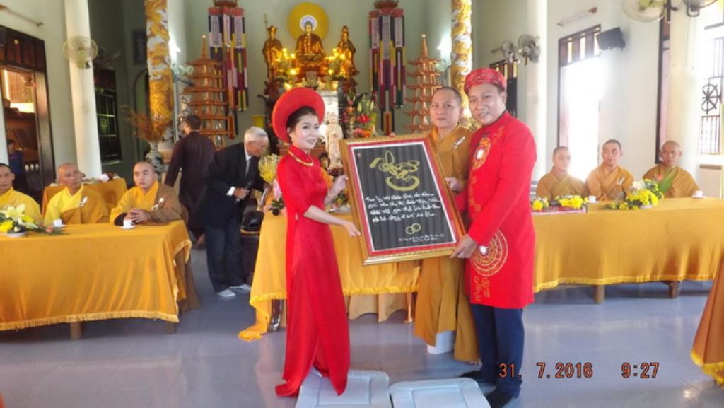 Chùa Đức Hòa tổ chức lễ hằng thuận