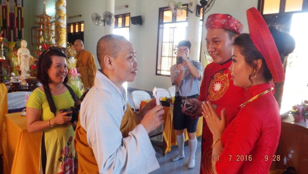 Chùa Đức Hòa tổ chức lễ hằng thuận