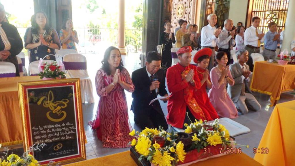 Chùa Đức Hòa tổ chức lễ hằng thuận