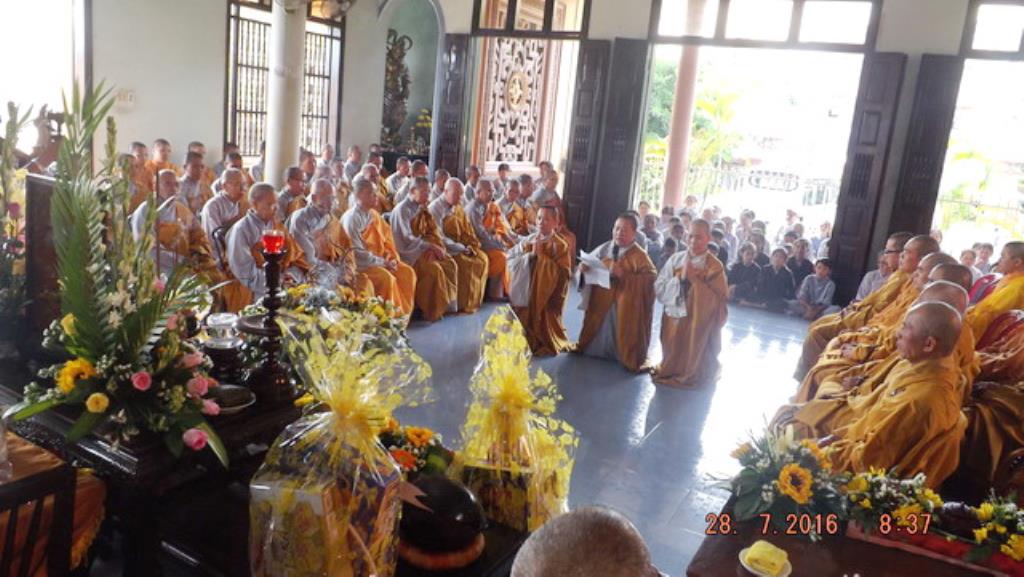 Lễ tưởng niệm Thánh tử đạo Thích nữ Diệu Quang
