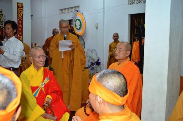 Khánh Hòa: Lễ Tưởng niệm, cung tống kim quan HT.Thích Nhuận Thông nhập bảo tháp