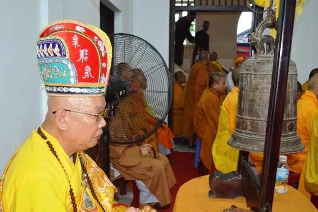 Khánh Hòa: Lễ Tưởng niệm, cung tống kim quan HT.Thích Nhuận Thông nhập bảo tháp