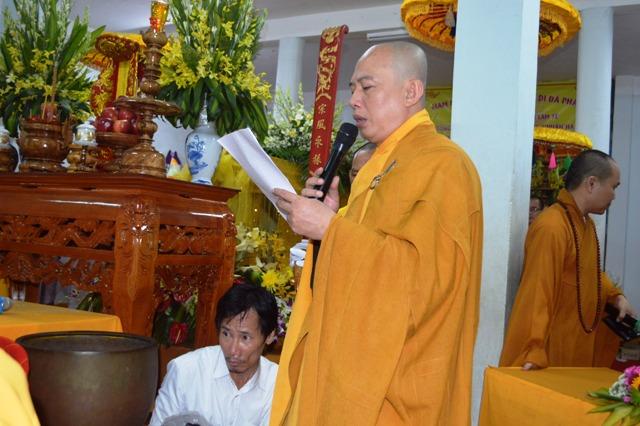 Khánh Hòa: Lễ Tưởng niệm, cung tống kim quan HT.Thích Nhuận Thông nhập bảo tháp