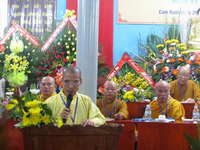 Khánh Hòa: Đại hội Phật giáo thành phố Cam Ranh nhiệm kỳ 2016-2021