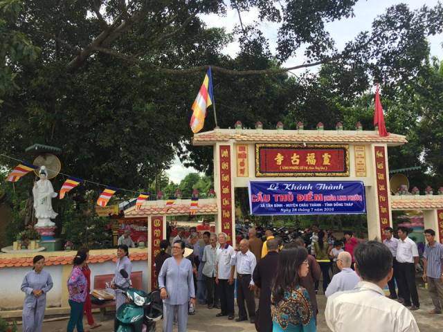 PG Châu Thành: khánh thành cầu thủ điềm