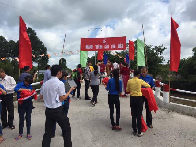 PG Châu Thành: khánh thành cầu thủ điềm