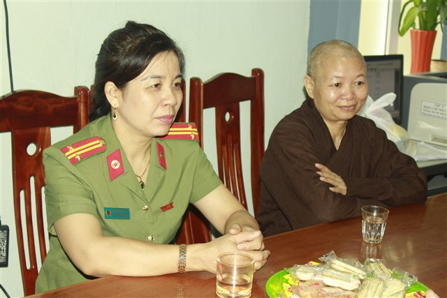 Thanh Hóa: Phật giáo chúc mừng ngành công an