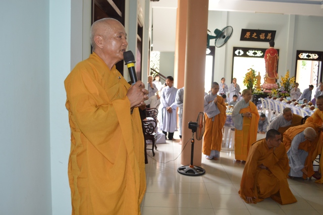 Khánh Hòa: Lễ húy kỵ cố Đại lão HT. Thích Huệ Quang