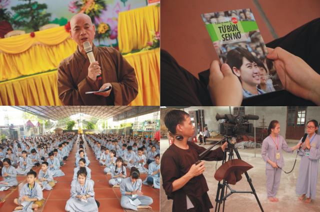 Thái Bình: Chùm ảnh khóa tu mùa hè lần thứ sáu – 2016 tại chùa Từ Xuyên