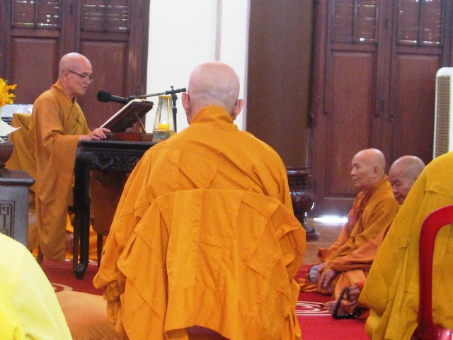 Khánh Hòa: Lễ Bố -tát tập trung mùa an cư kiết hạ PL.2560