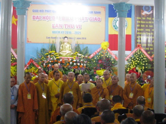 Khánh Hòa: Đại hội Phật giáo thành phố Cam Ranh nhiệm kỳ 2016-2021