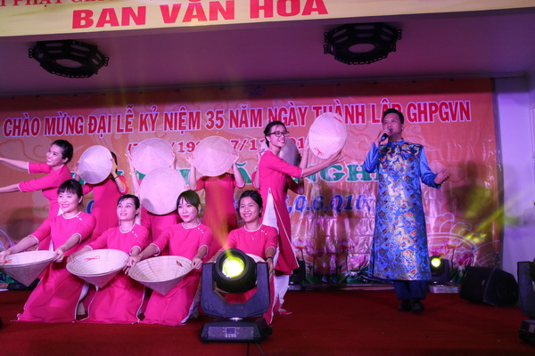 Ban Đạo Ca chùa Giác Ngộ đạt Giải Ba liên hoan văn nghệ Cụm 1 tại chùa Ấn Quang